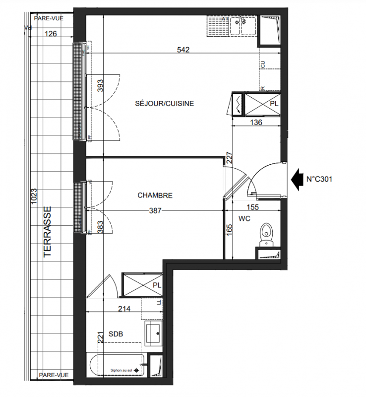 Plan du lot