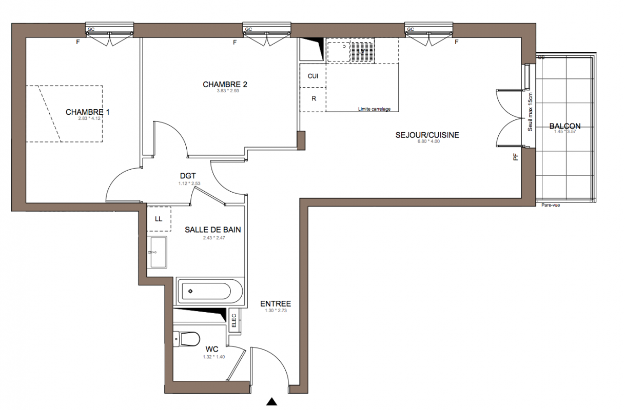 Plan du lot