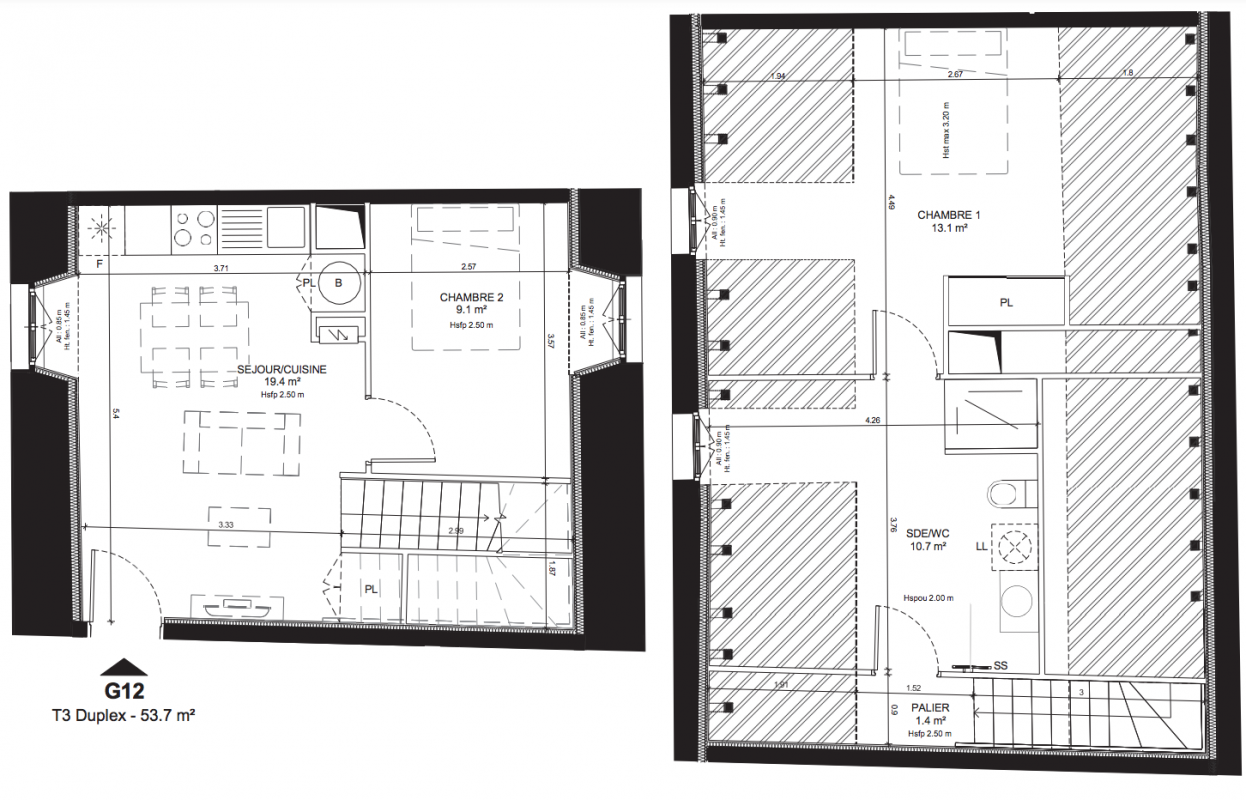 Plan du lot