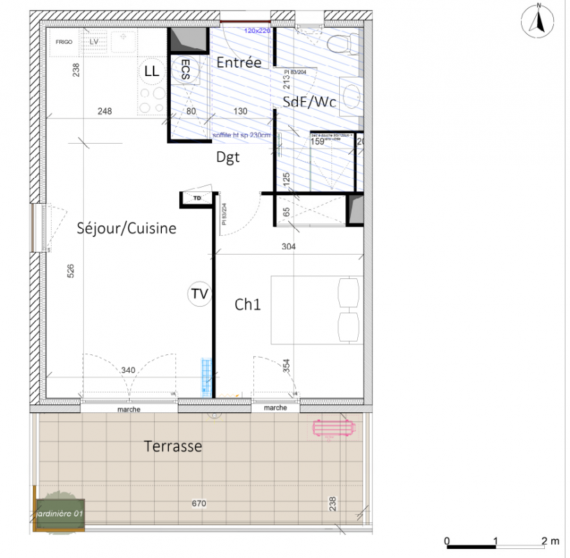 Plan du lot