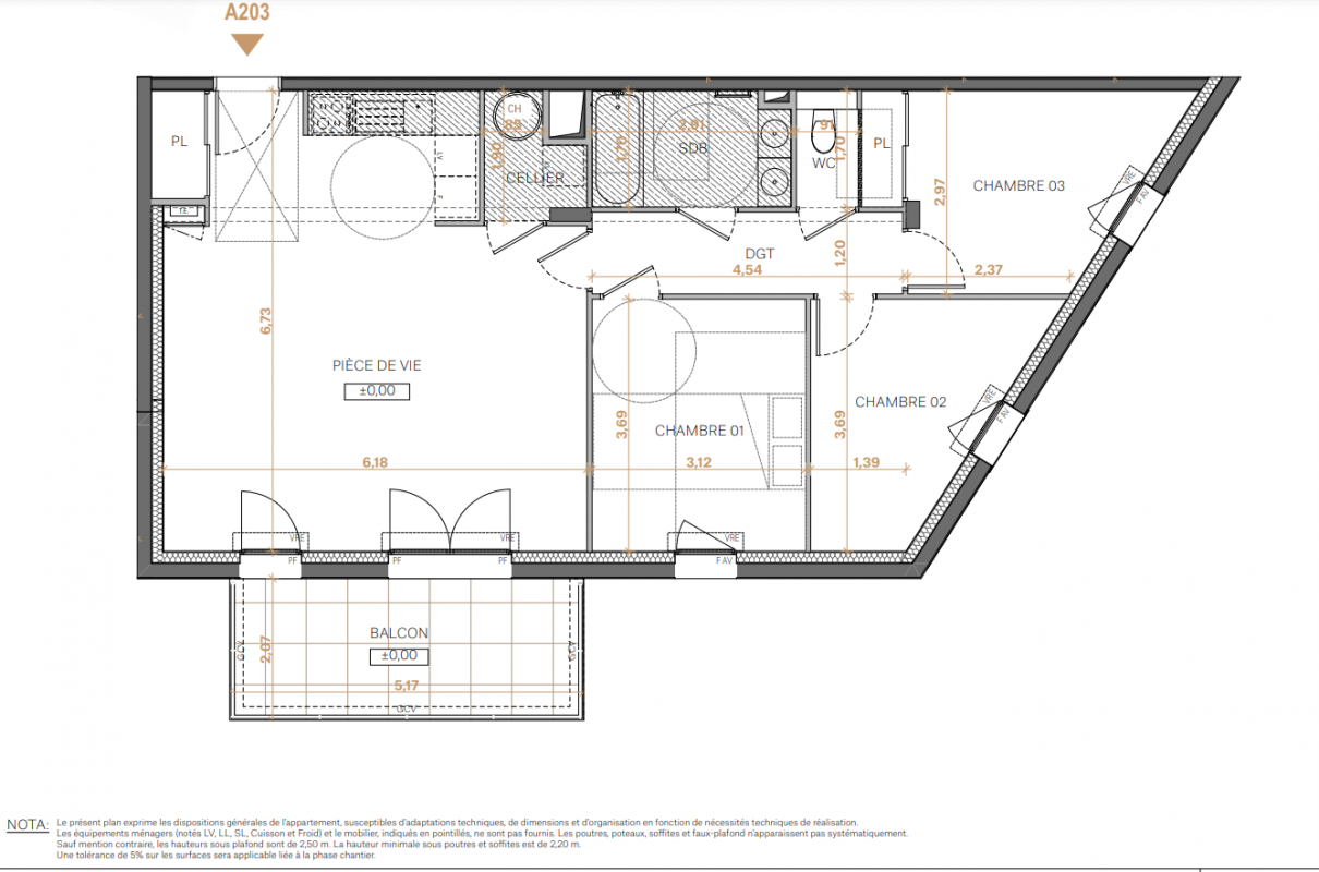 Plan du lot