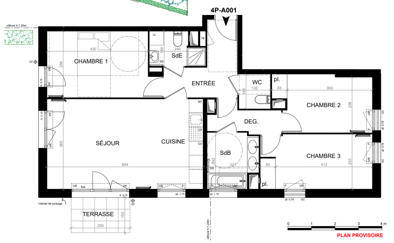 Plan du lot