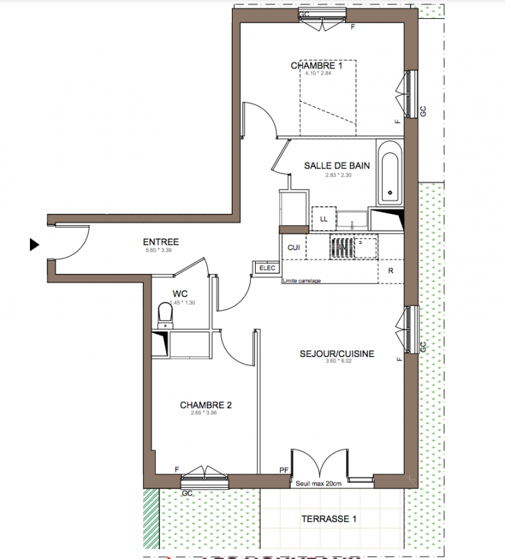 Plan du lot