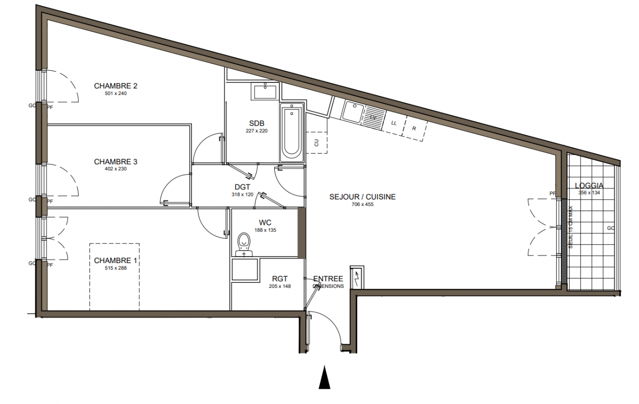 Plan du lot