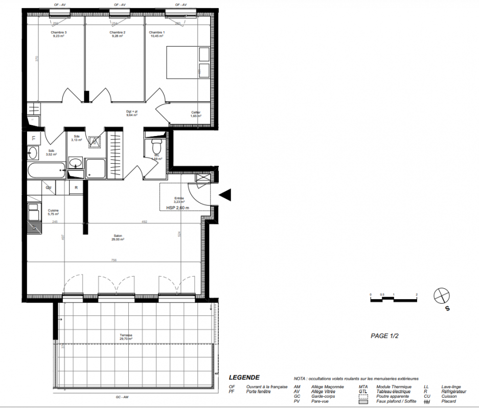 Plan du lot