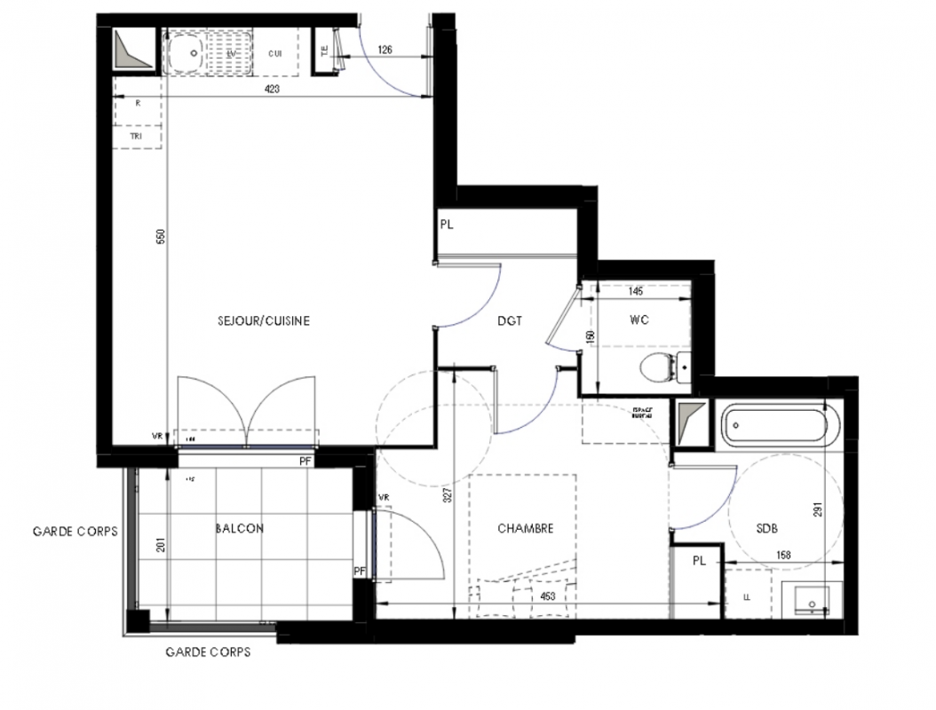 Plan du lot