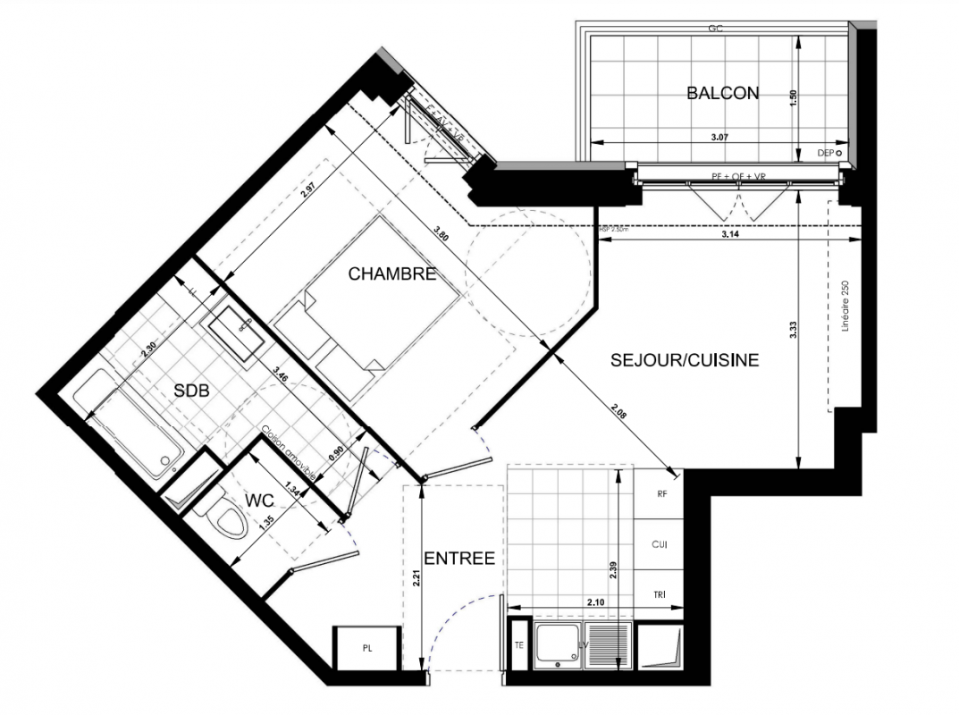 Plan du lot