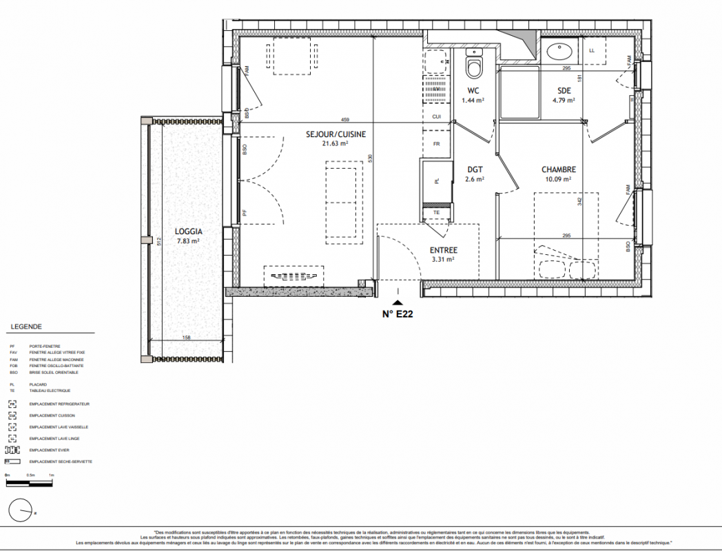 Plan du lot