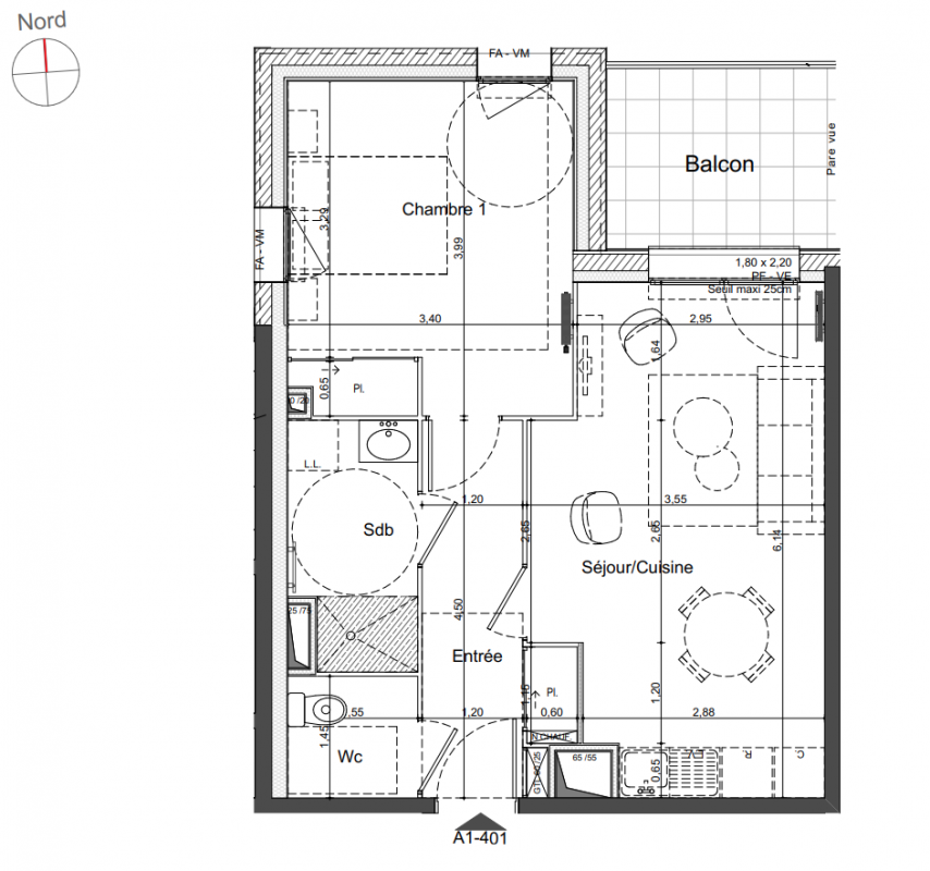 Plan du lot