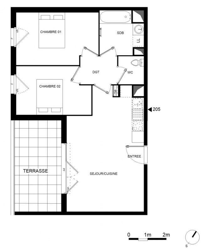 Plan du lot
