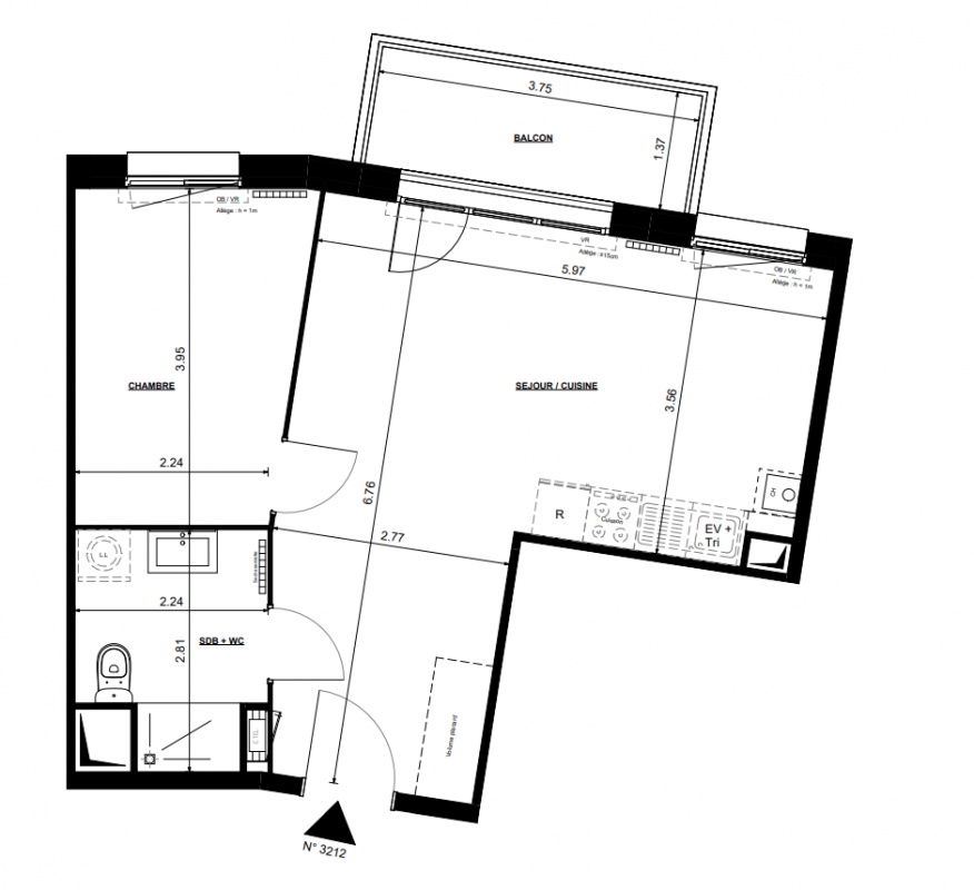 Plan du lot