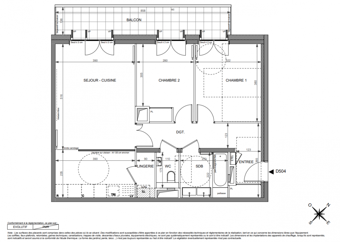 Plan du lot