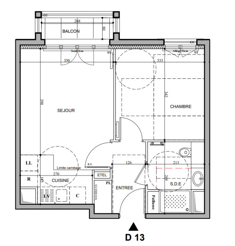 Plan du lot