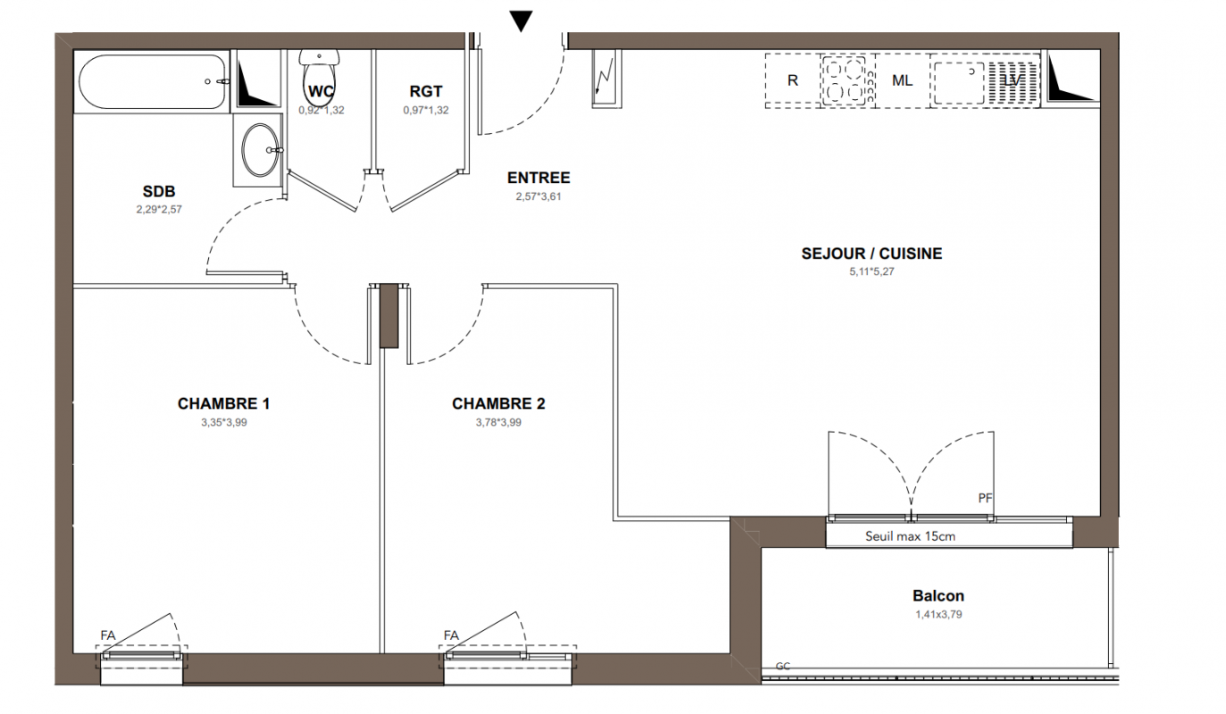 Plan du lot