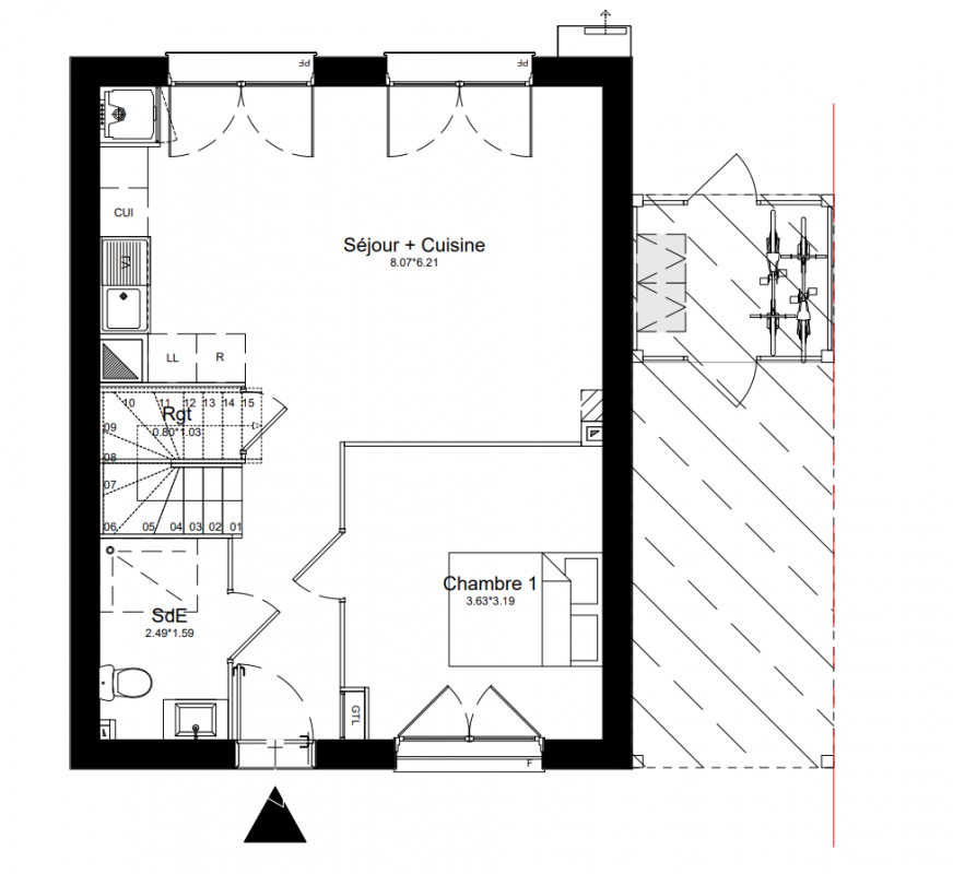 Plan du lot