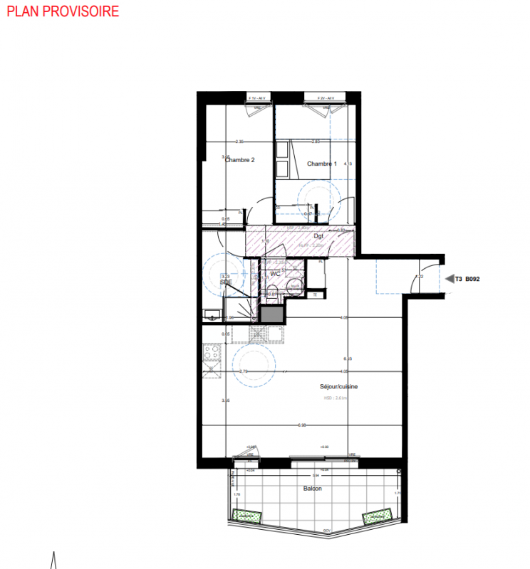 Plan du lot
