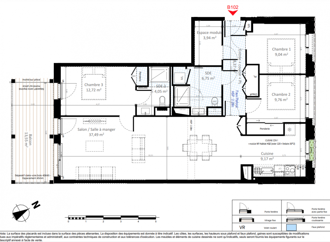 Plan du lot
