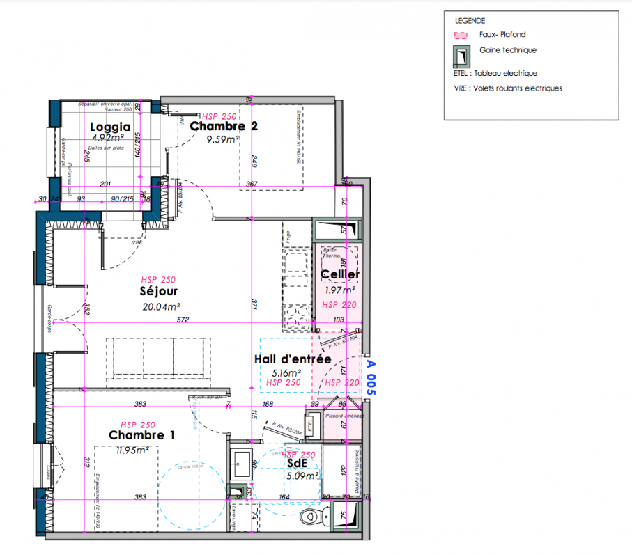 Plan du lot