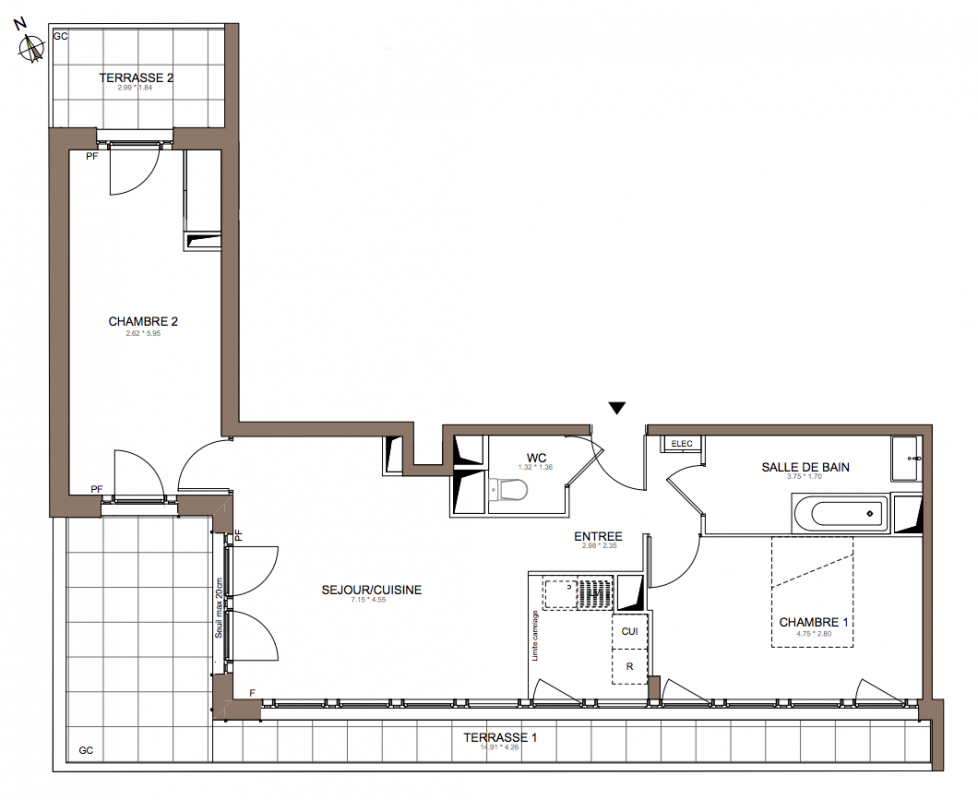 Plan du lot