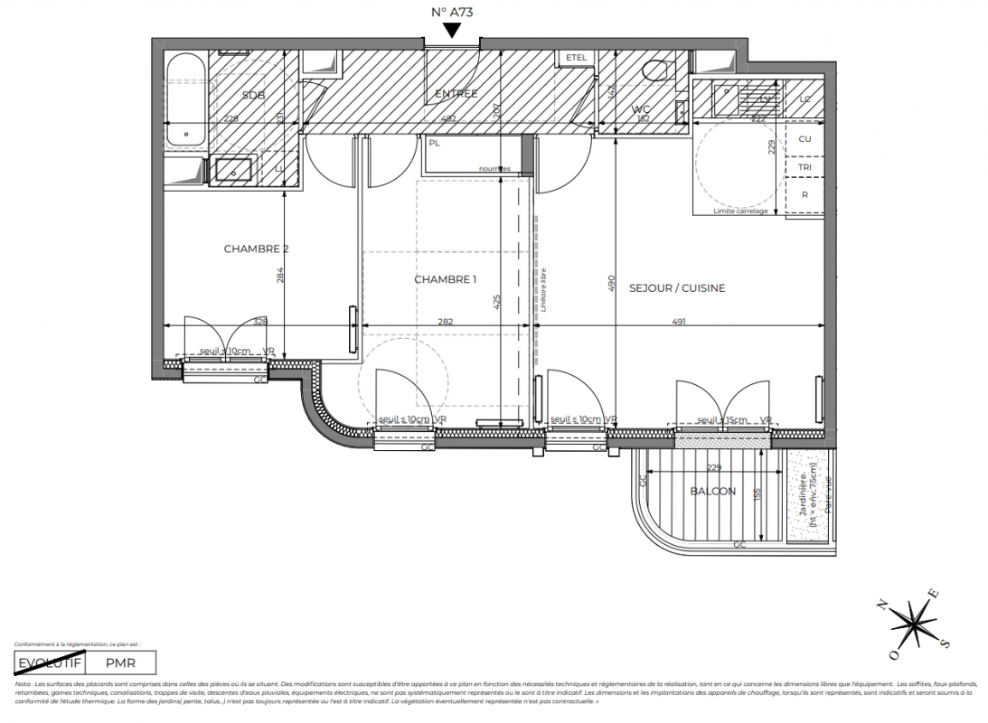 Plan du lot