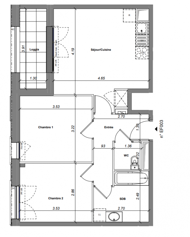 Plan du lot