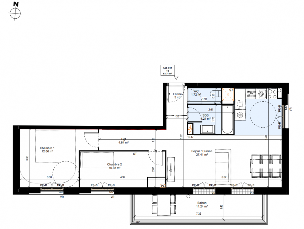 Plan du lot