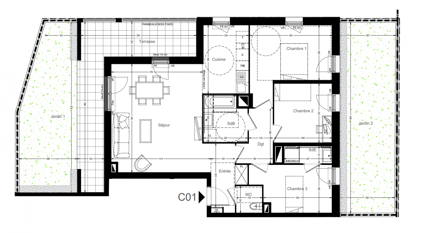 Plan du lot