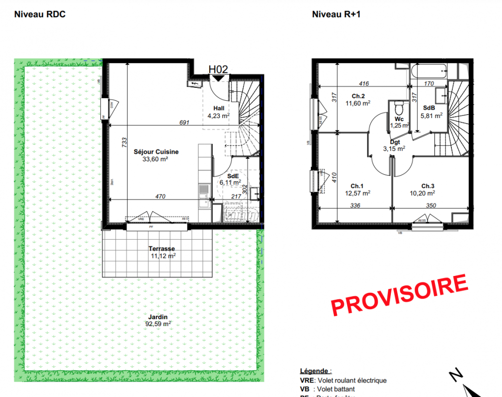 Plan du lot