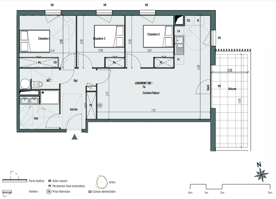 Plan du lot