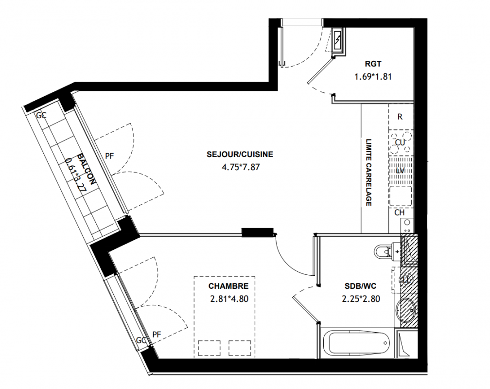 Plan du lot
