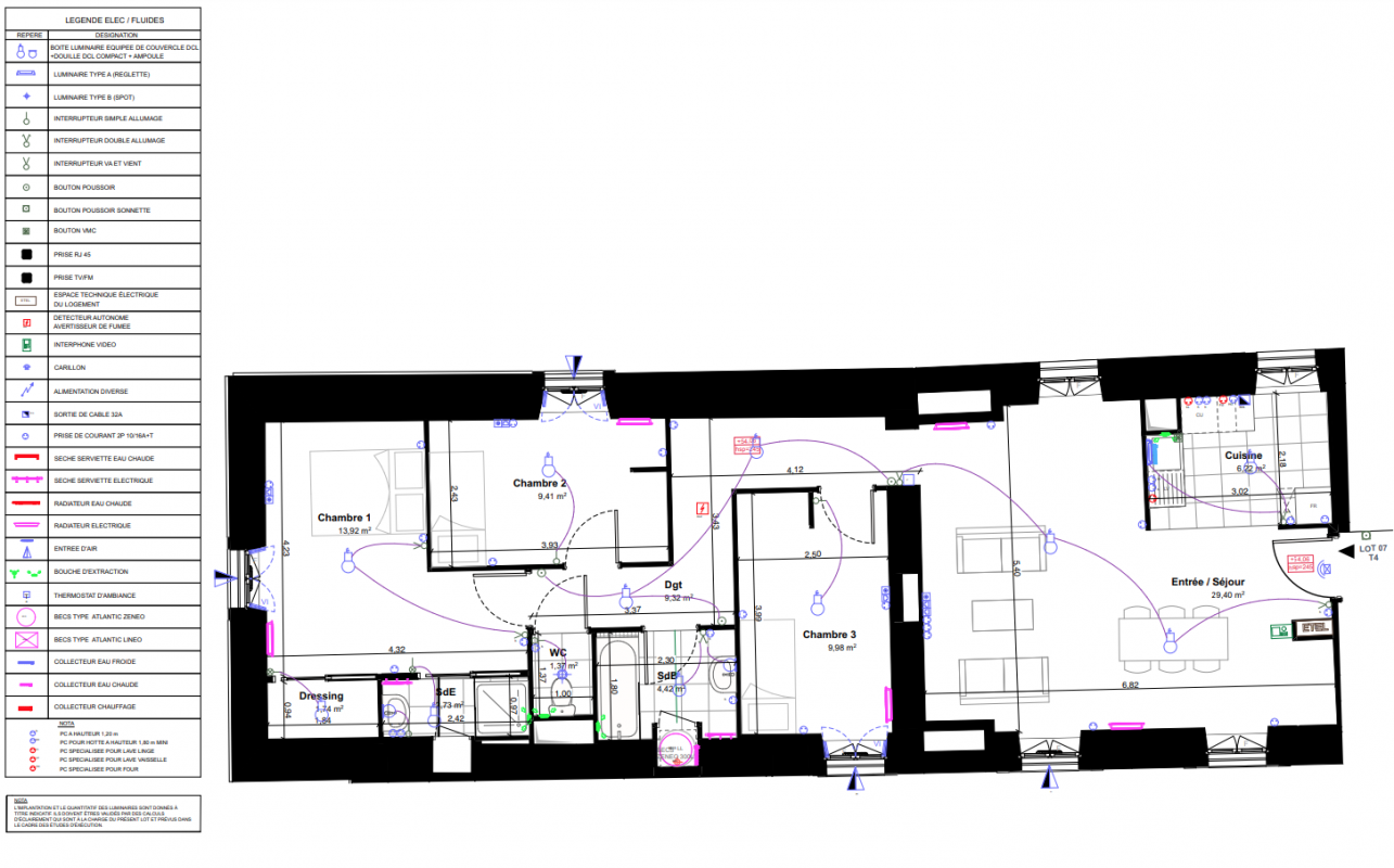 Plan du lot