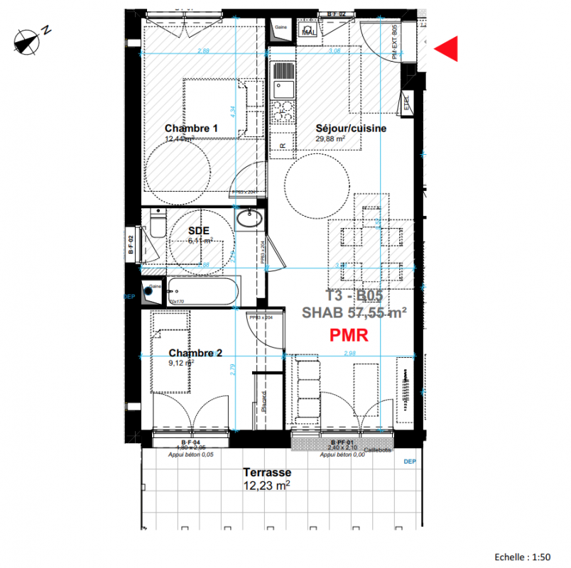 Plan du lot