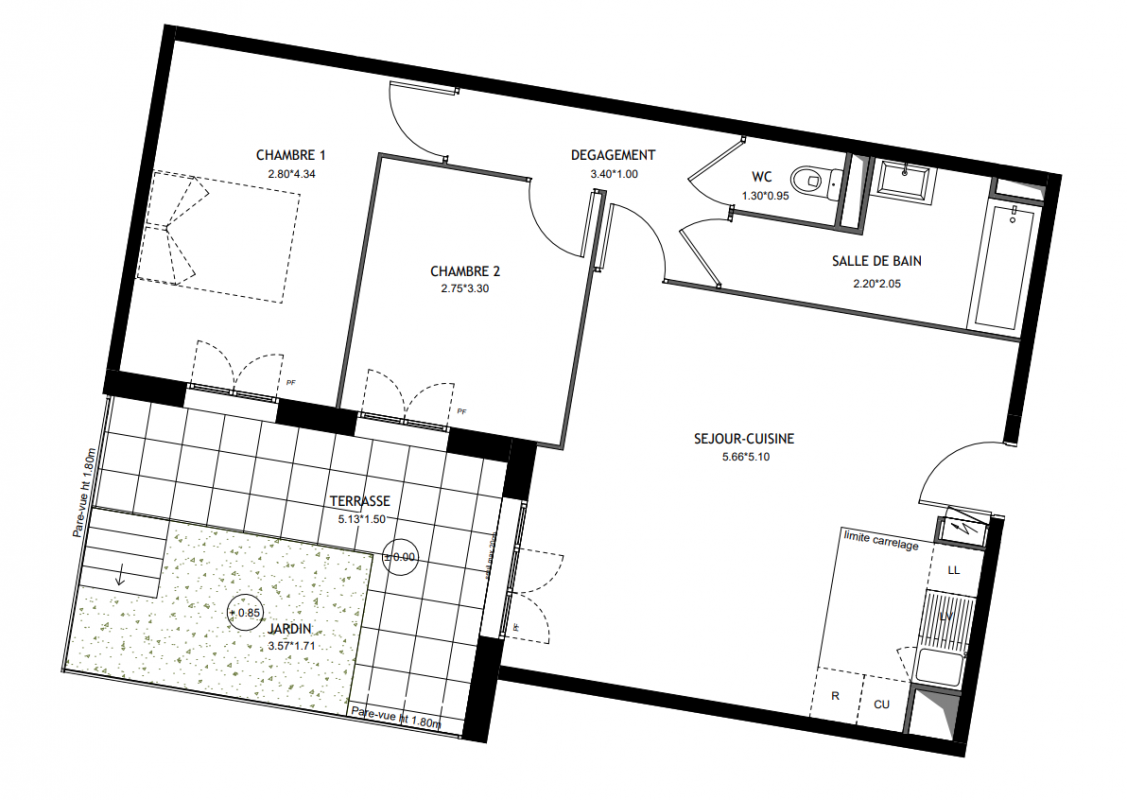Plan du lot