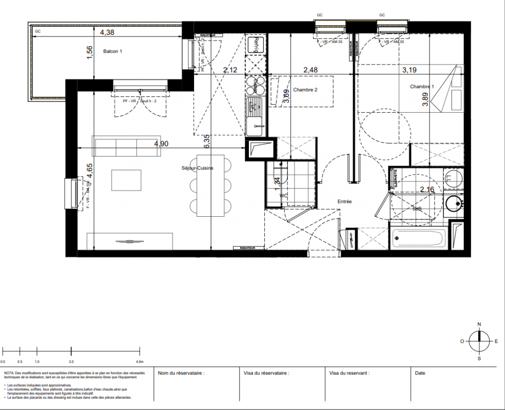 Plan du lot