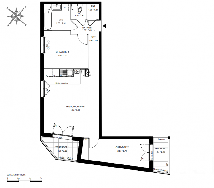 Plan du lot