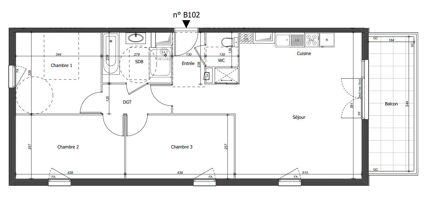 Plan du lot