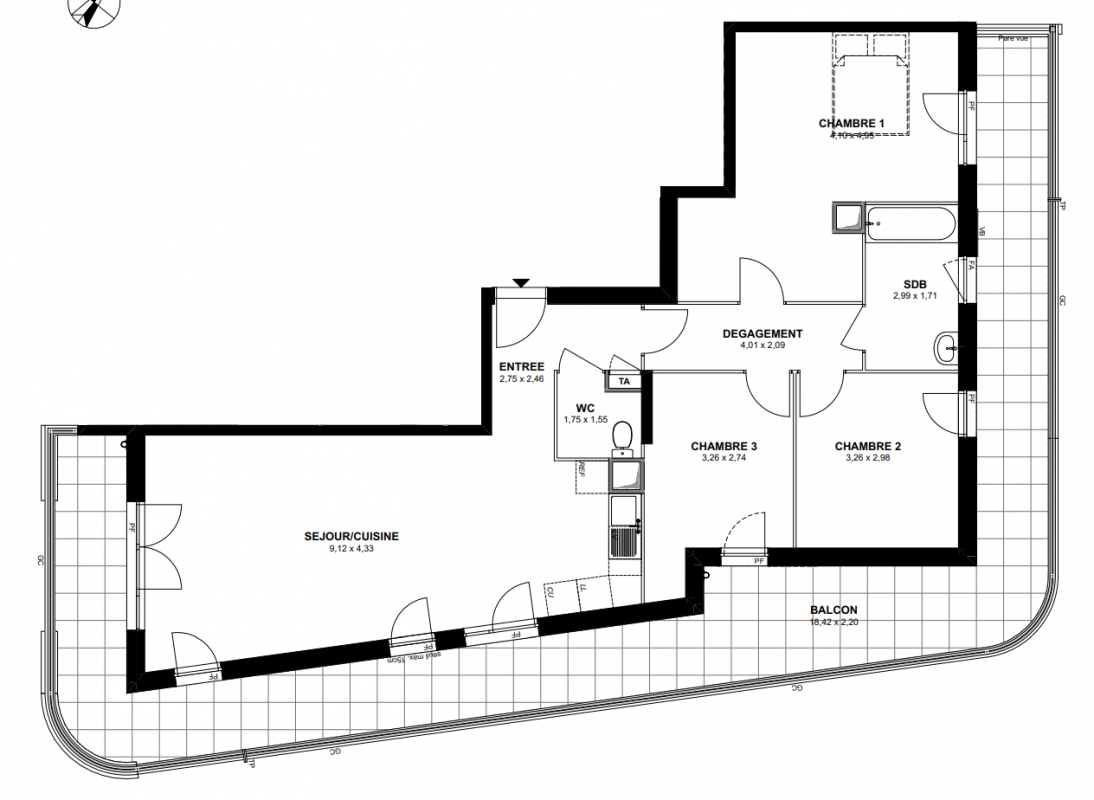 Plan du lot