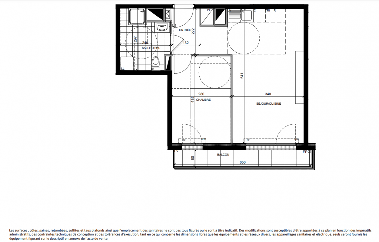 Plan du lot