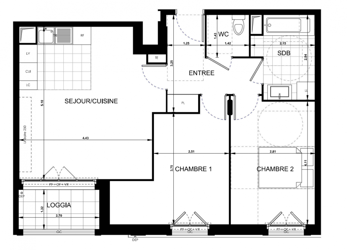 Plan du lot