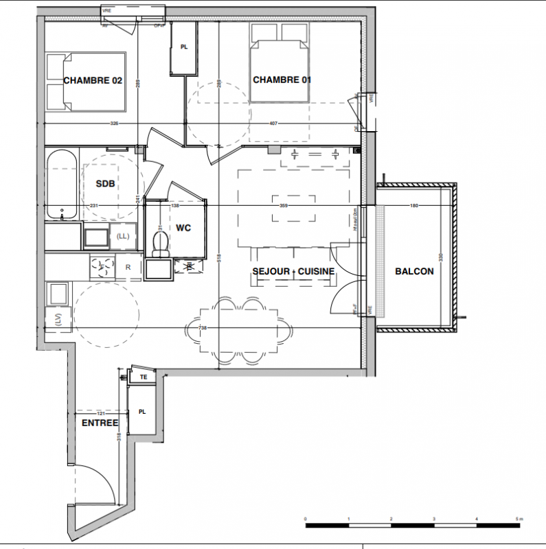 Plan du lot