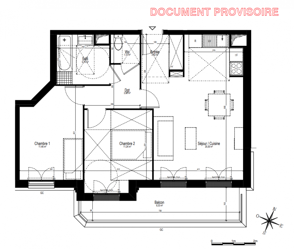 Plan du lot