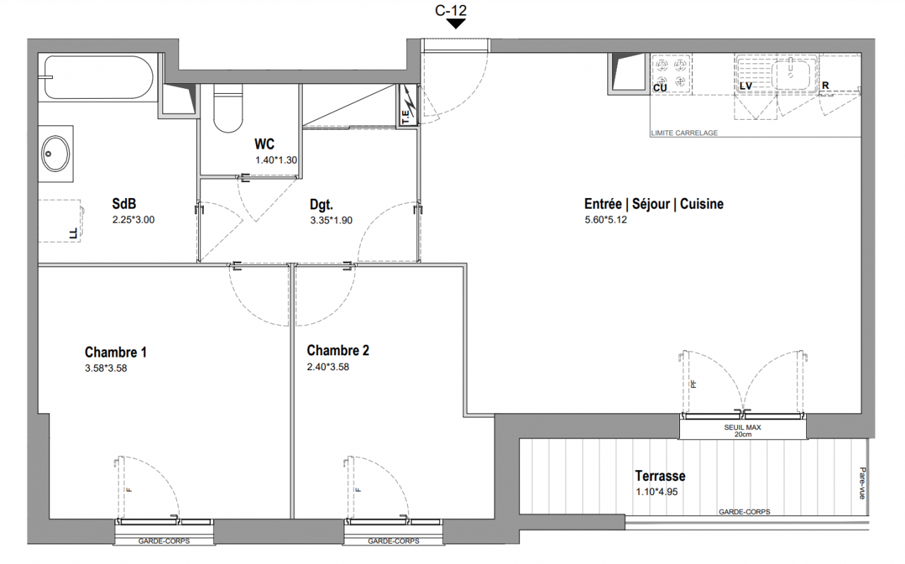 Plan du lot