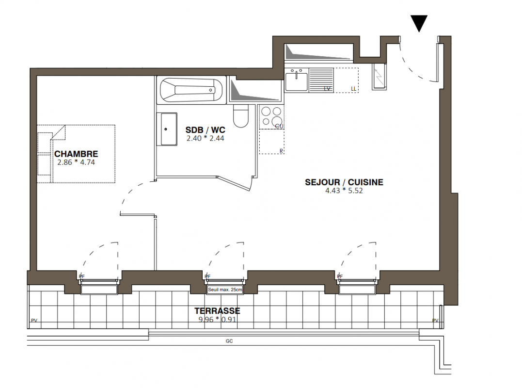 Plan du lot
