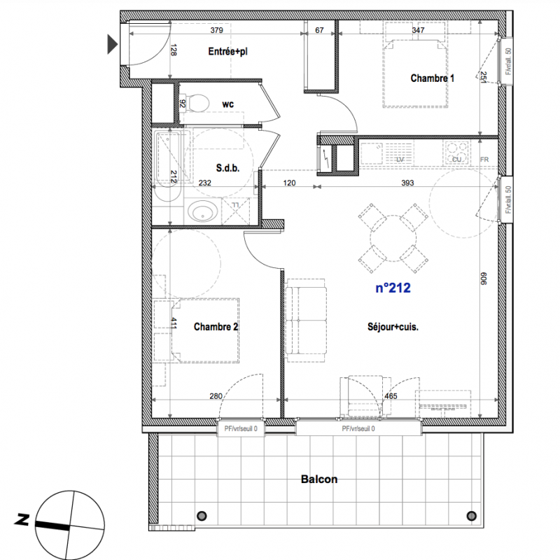 Plan du lot