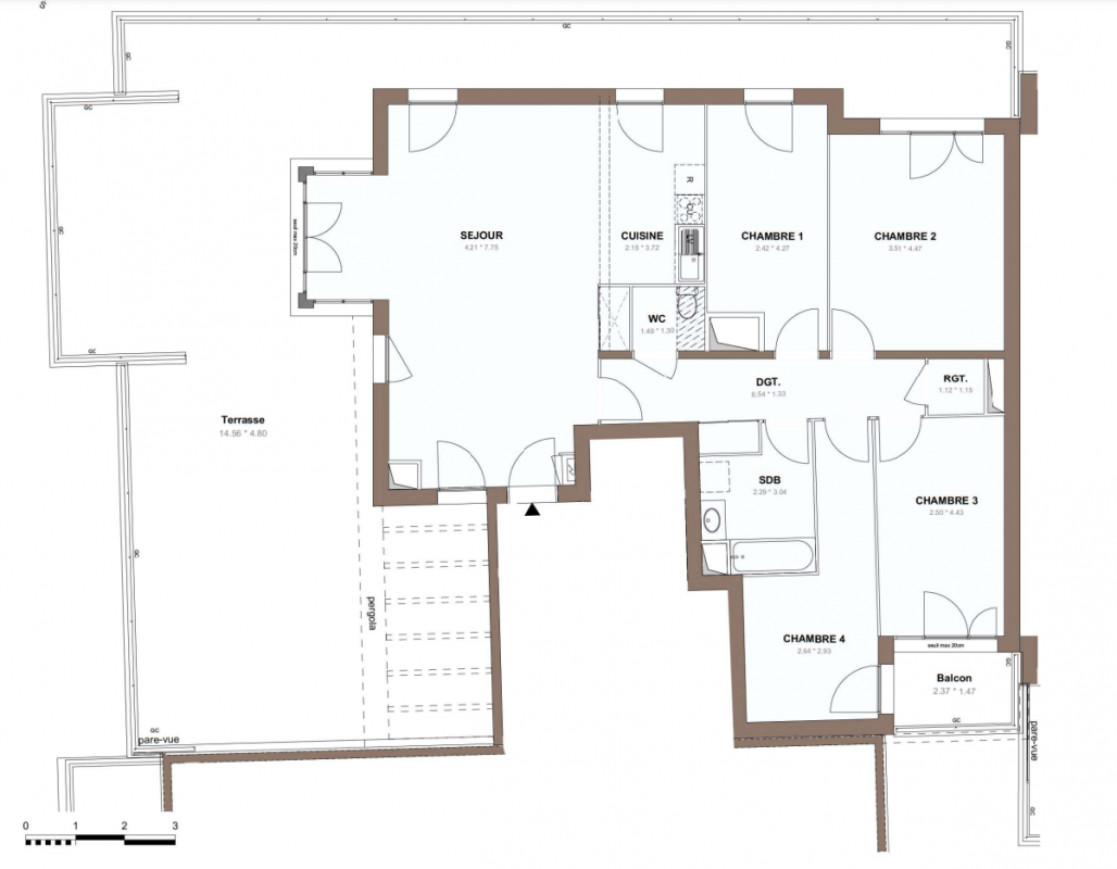 Plan du lot