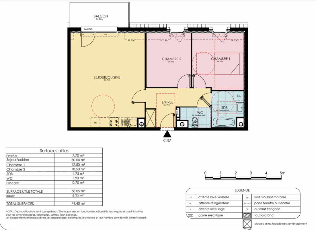 Plan du lot