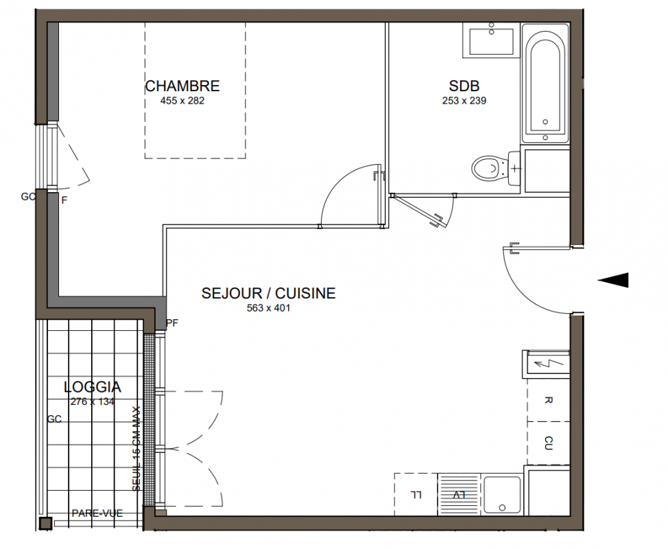 Plan du lot