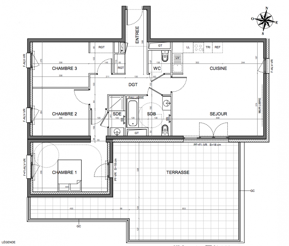 Plan du lot