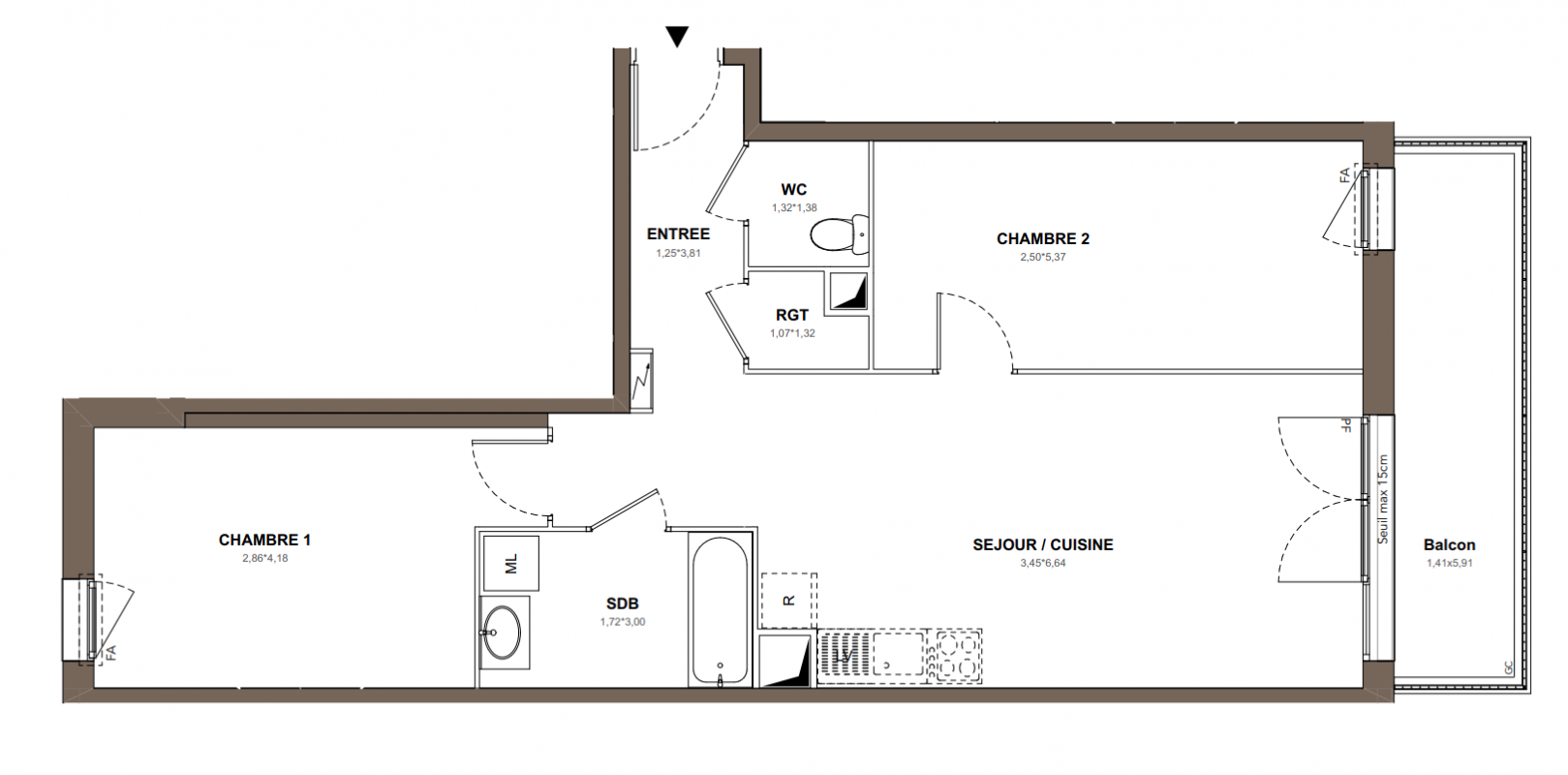 Plan du lot