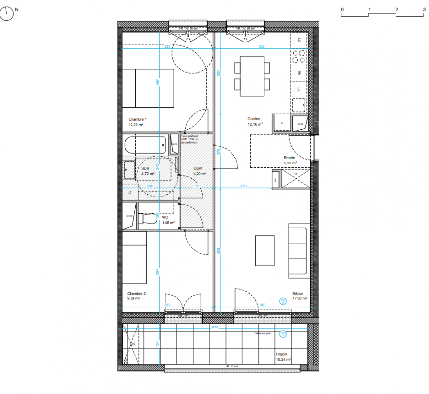 Plan du lot